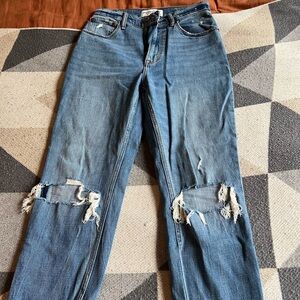 Abercrombie & Fitch, Ankle Straight Ultra High Rise